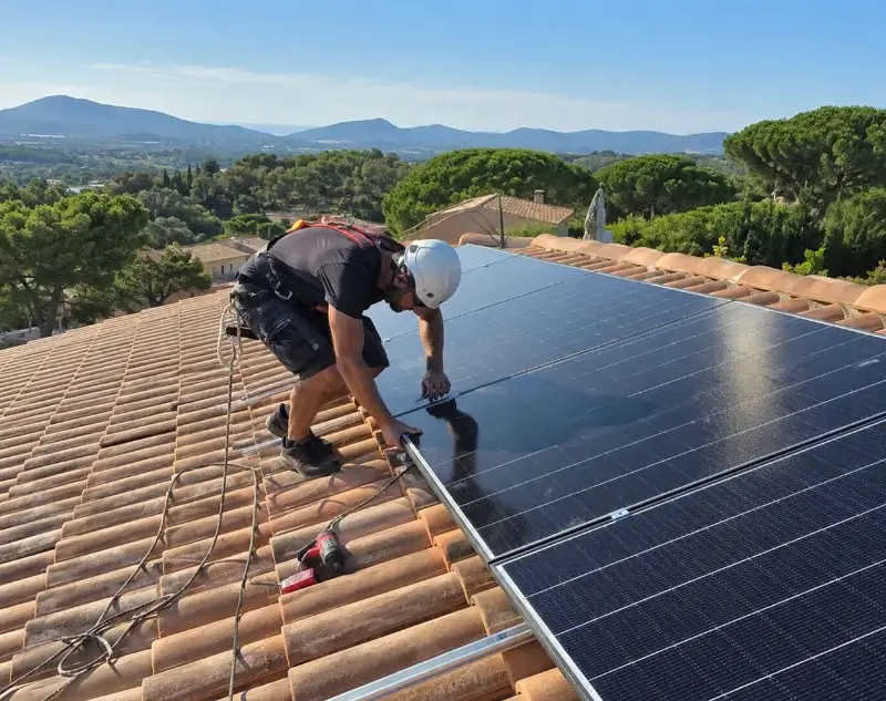 Installateur panneaux solaires Piolenc — pose photovoltaïque sur toiture