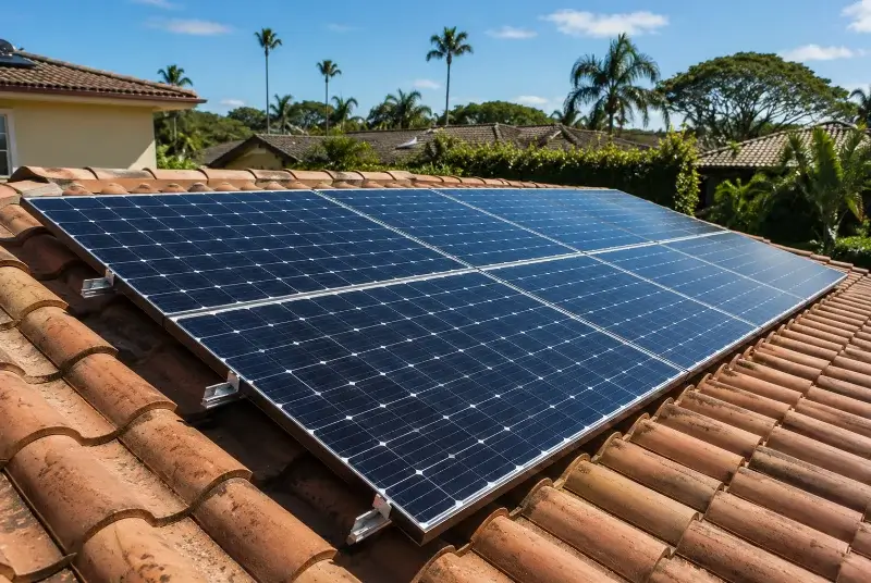 Installation de panneaux solaires à Piolenc